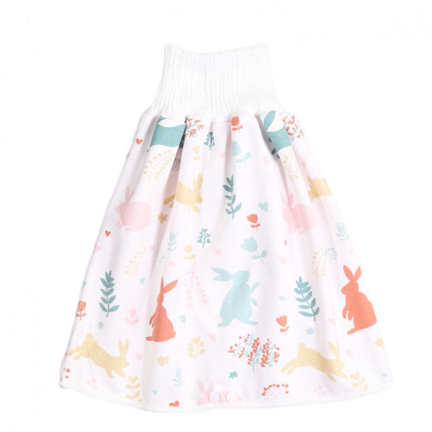 Baby diaper skirt