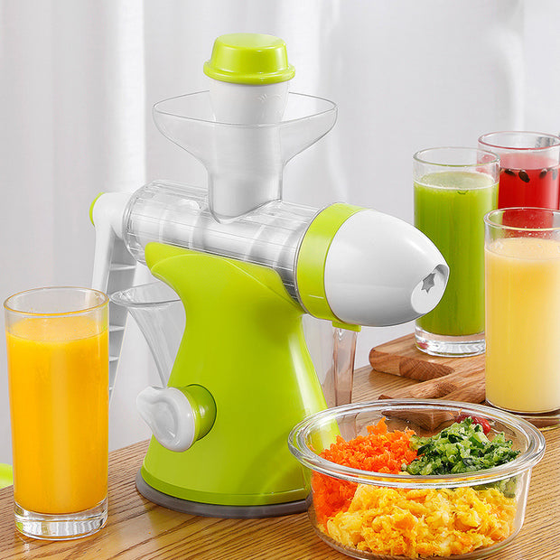 Manual Juicer, Small Household Juicer, Squeeze Lemon Orange Juice, Hand-Cranked Juice, Squeeze Deep-Fried Juice Artifact