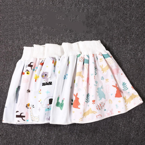 Baby diaper skirt